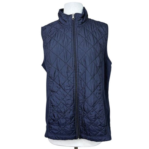 Made For Life Fleece Vest Navy Blue Size XL - Picture 1 of 5
